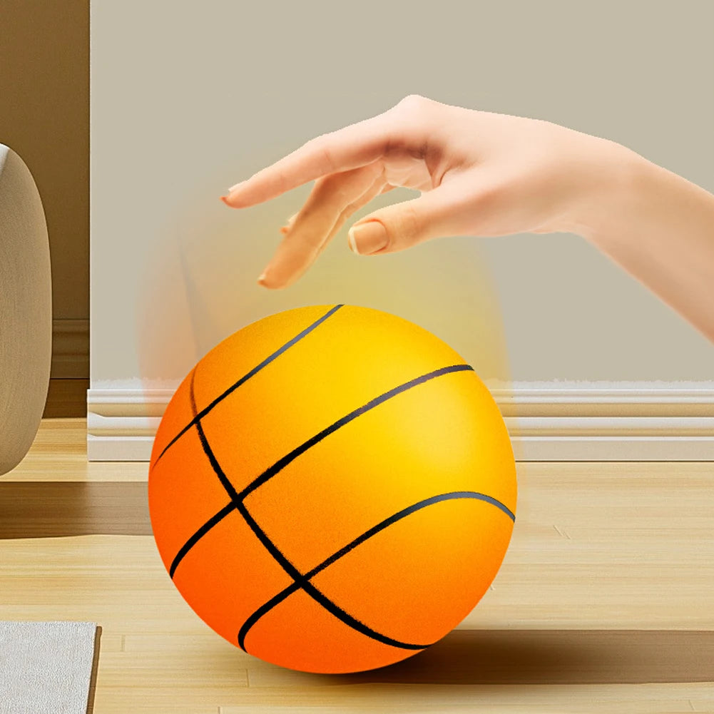 Bouncing Mute Ball Indoor Silent Basketball 24/21/18cm Silent Soft Foam Basketball Child Sports Toy Game Bounce Basket Balls